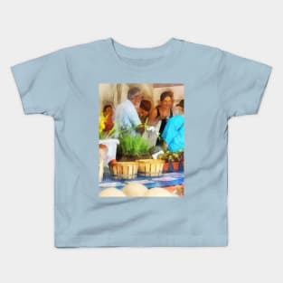 Farmers Markets - At the Farmer's Market Kids T-Shirt